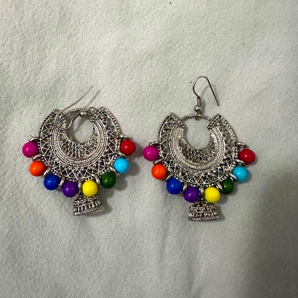 Colorful earrings
